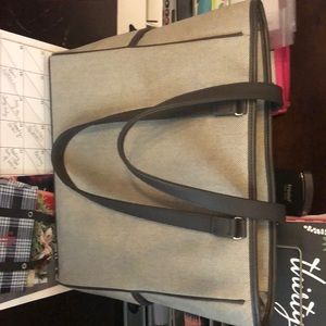Large grey tote